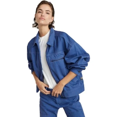 Abbildung von G Star Coach Jacket Bomberjacke Faded blue papillon, Damen, Größe: Small, papillon