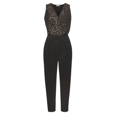 Abbildung von LASCANA Overall, mit bedrucktem Oberteil, eleganter Jumpsuit, Business Look, festlich