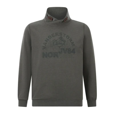 Abbildung von Jan Vanderstorm Sweatshirt, Herren, Größe: Large, Oliv