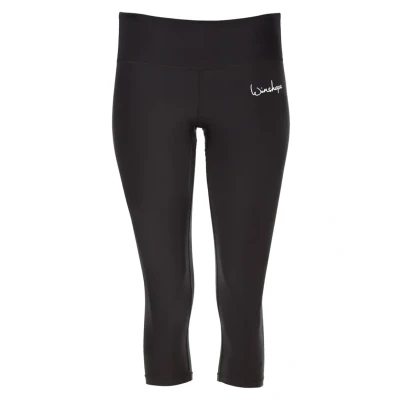 Abbildung von Winshape 3/4 Sporthose, Damen, Größe: XXL, Schwarz