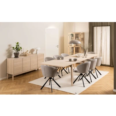 Abbildung von ACTONA GROUP Esstisch &quot;Linley Tisch&quot;, Eichenfurnier geölt, Ausziehplatte vorbereitet, B: 200 cm
