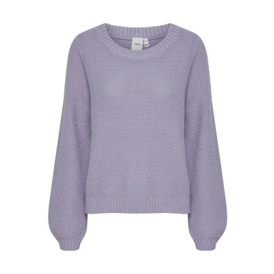 Abbildung von ICHI Ihnoelle LS Strickpullover, Damen, Größe: XL, Daybreak melange