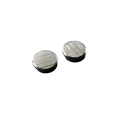 Abbildung von FRANKEN Chrom Magnete Rund, 2 Stück, Hohe Haftkraft, Hochwertige Haftmagnete für Magnettafel, Whiteboard im Büro und Schule oder Haushalt Kühlschrank Familienplaner, 25 mm, Silber, HM25CR