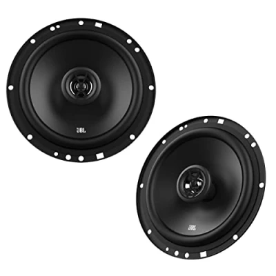 Abbildung von JBL Stage1 61F 2 Wege Auto Lautsprecher Set von Harman Kardon 200 Watt KFZ Boxen 40 RMS stück Car HiFi Box groß 16,5cm 165mm 6,5 Zoll, Schwarz