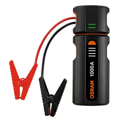 Abbildung von OSRAM BATTERYjumpstart 1000, Starthilfe Powerbank,Lithium Starthilfegerät, für 12V Fahrzeuge mit bis zu 5.0L Benzin und 2.0L Dieselmotoren