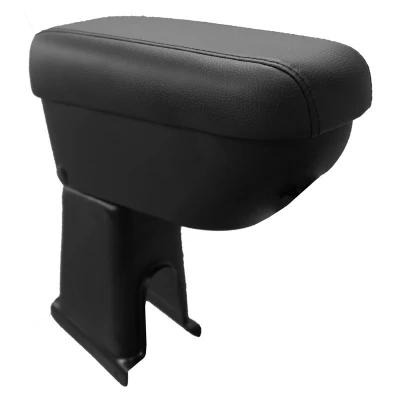 Abbildung von AUTO STYLE Armlehne Kunstleder kompatibel mit Fiat 500 2007 2015, Schwarz