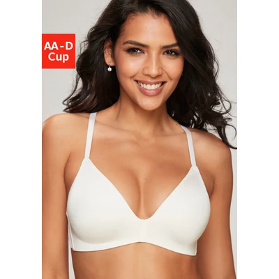 Abbildung von Lascana Pushup BH, Damen, Größe: 75AA, Cream