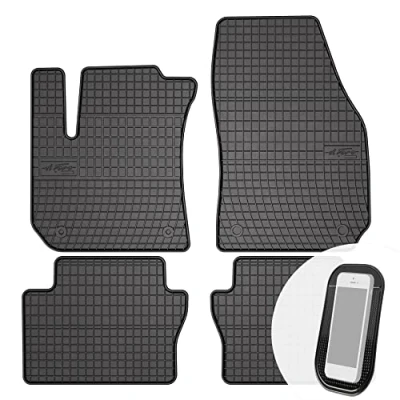 Abbildung von Gummimatten Auto Fußmatten Gummi Automatten Passgenau 4 teilig Set passend für Opel Zafira B 2005 2014