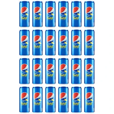 Abbildung von 24x Pepsi Twist Limone Limonendrink kohlensäurehaltiges Getränk Dose 330 ml