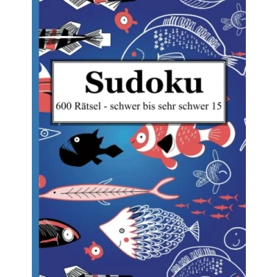 Abbildung von Sudoku 600 Rätsel schwer bis sehr 15