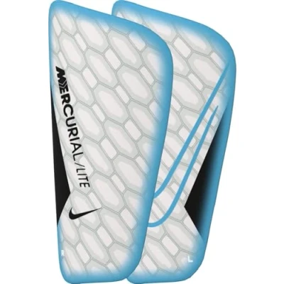 Abbildung von Nike Performance Mercurial LITE Unisex Schienbeinschoner, Größe: Small, Blue fury/black