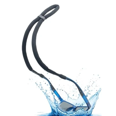 Abbildung von STANDWERK® Brillenband schwimmfähig [Premium] Sportbrillenband I Wassersport Brillensicherung schwimmend für segeln, surfen und mehr