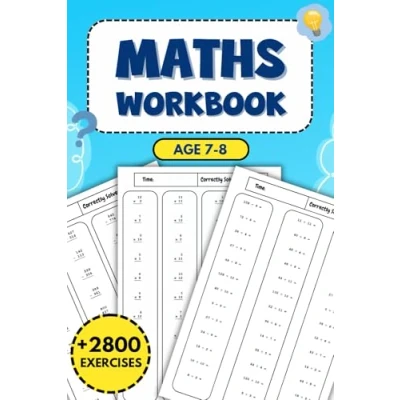 Abbildung von Maths Workbook Age 7 8: Over 2800 Exercises to Strengthen Key Skills and Boost Confidence for Young Learners