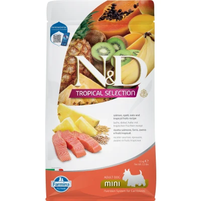 Abbildung von N&amp;D Tropical Hundefutter Lachs small breed 1,5 kg