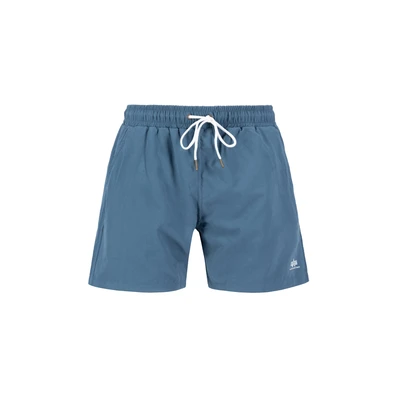 Abbildung von Alpha Industries Basic SWIM Badeshorts, Herren, Größe: Large, Blau