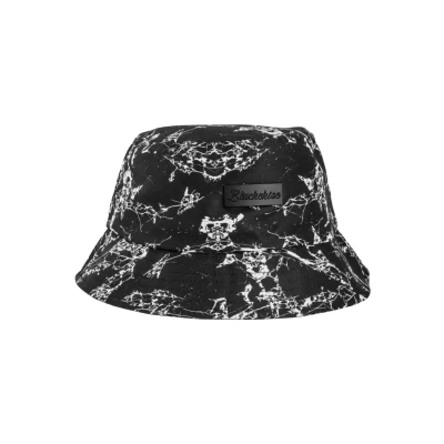Abbildung von Blackskies® Fenrir Vol. II Bucket Hat Unisex Sonnenhut Fischerhut Anglerhut Herren Damen Schwarz Marmor