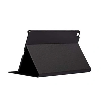 Abbildung von Silver HT Gehäuse Bookcase Wave für Samsung Tab A 10.1&quot; (T510 / T515) Dunkelblau, mit Standfunktion. Schwarz