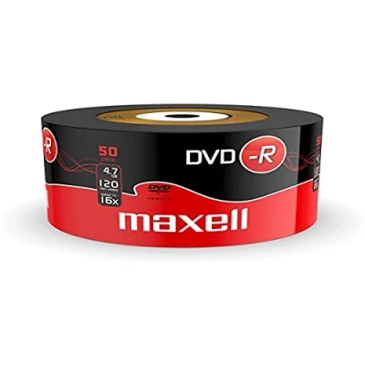 Abbildung von 50 STK. Maxell DVD R 4,7GB 16x in Shrink