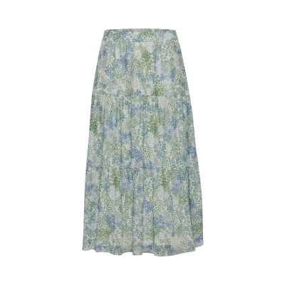 Abbildung von Fransa Alinienrock, Damen, Größe: Large, Birch mix