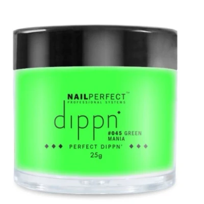 Abbildung von NailPerfect Puder Acrylic Perfect Dippn&#039; Powder #045 Green Mania