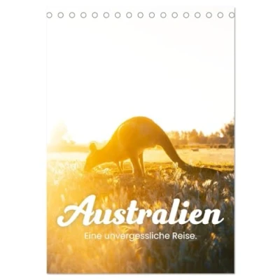Abbildung von Australien Eine unvergessliche Reise. (Tischkalender 2025 DIN A5 hoch), CALVENDO Monatskalender: Entdecken Sie das unfassbare Australien, so wie es noch nie gesehen haben.