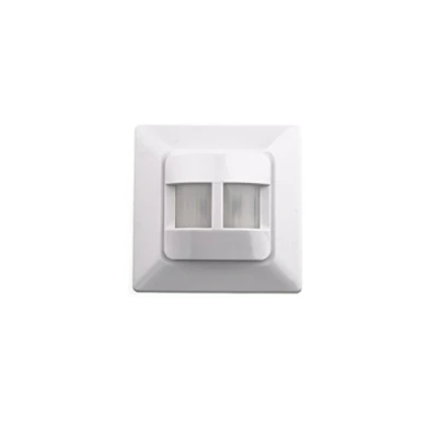 Abbildung von HUBER Motion 9 up PIR Präsenzmelder 170 für Innen I Unterputz Bewegungsmelder, 2 Sensoren Bewegungsmelder LED geeignet, Sensor, Draht Technik