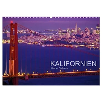 Abbildung von KALIFORNIEN (Wandkalender 2025 DIN A2 quer), CALVENDO Monatskalender