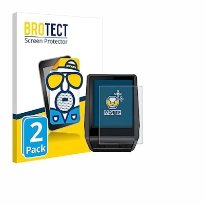 Abbildung von BROTECT Entspiegelungs Schutzfolie für Bosch Nyon 2020 (2 Stück) Matte Displayschutz Folie, Anti Reflex, Fingerprint