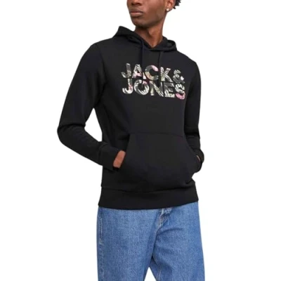 Abbildung von Jack &amp; Jones Jjejeff CORP HOOD NOOS Kapuzenpullover carbon, Herren, Größe: Small, Carbon