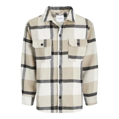 Abbildung von Jack &amp; Jones Ebradley Hemd, Herren, Größe: 5XL, Crockery