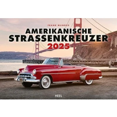 Abbildung von Amerikanische Straßenkreuzer Kalender 2025: restaurierte Schmuckstücke aus den 1950er und 1960er Jahren US Car Wandkalender