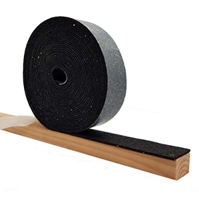 Abbildung von My Plast Terrassen Pads Rolle wasserbeständige Gummigranulat für Terrassenbau, belastbare Bautenschutzmatte, 10.000 x 50 3 mm, 10 Stück, selbstklebend