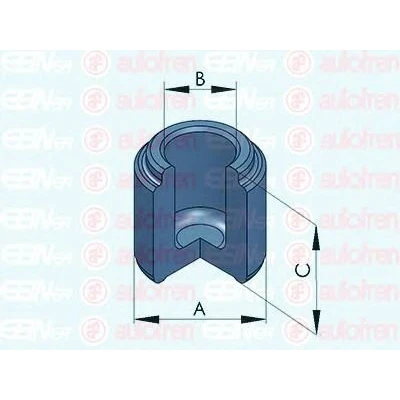 Abbildung von AUTOFREN SEINSA D025285 Kolben, Bremssattel 30 BREMBO VOLKSWAGEN: Touareg I, PORSCHE: 944 Coupe