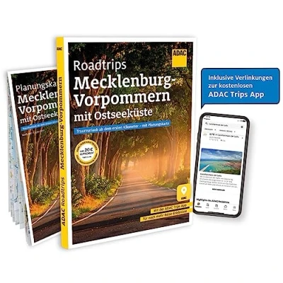 Abbildung von ADAC Roadtrips Mecklenburg Vorpommern mit Ostseeküste: Traumurlaub ab dem ersten Kilometer Planungskarte