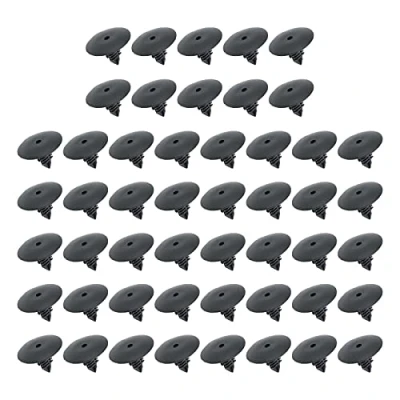 Abbildung von Create idea Verkleidung Clips 7703077435 Spritzschutz Trim Clip Kompatibel mit Clio CK2 CK3, Scenic MK1 MK2, Megane MK2,Trafic Kunststoff 50 Stück