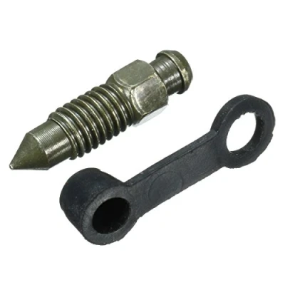 Abbildung von C FUNN M8 x 1,25 mm Bremssattel Entlüftungsschraube Nippel Staubkappe für Motorrad Fahrrad