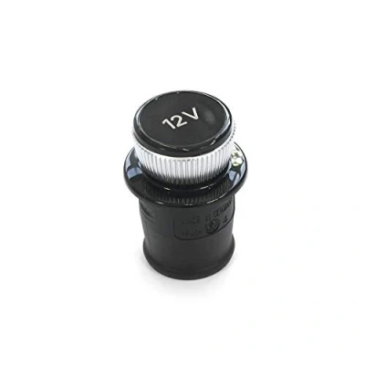 Abbildung von Audi 4K0919311 Zigarettenanzünder Attrappe 12 Volt chrom schwarz glänzend