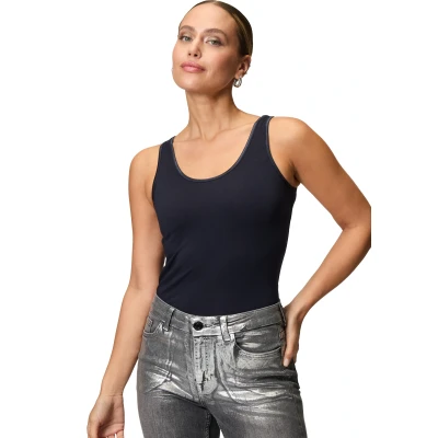 Abbildung von Zero Tanktop &quot;zero Baumwoll Top mit Rundhalsausschnitt&quot;, weiteres Detail