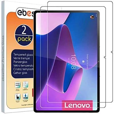 Abbildung von ebestStar {2 Stück) Panzer Schutz Glas für Lenovo Tab P12 Pro, 3D Displayschutz, 9H gehärte Glas, Abgerundete, Blasenfrei