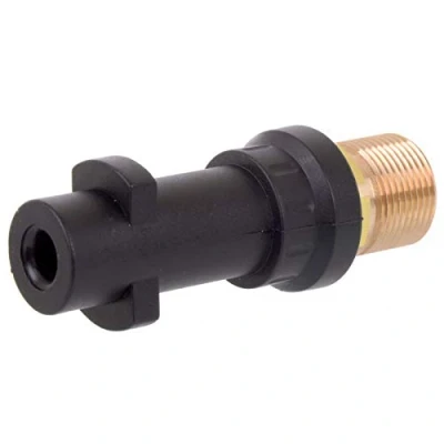 Abbildung von Bajonett Adapter Adaptor M22 x 1,5 AG für Karcher K Serie Hochdruckreiniger Hobby Home &amp; Garden Anschlusssystem