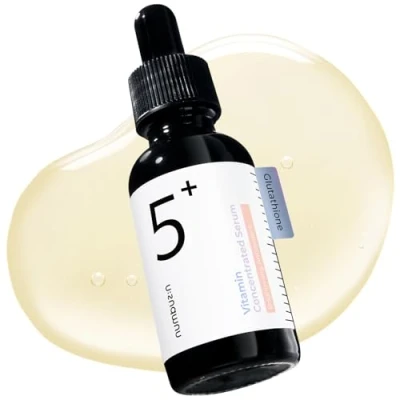 Abbildung von numbuzin Nr. 5+ Vitaminkonzentriertes Serum Glutathion und Vitaminserum, Dark Spot, koreanische Hautpflege, 1,01 fl.oz/30 ml