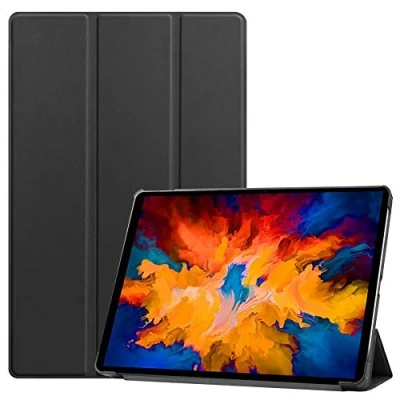 Abbildung von Lobwerk Schutzhülle für Lenovo Tab P11 Pro TB XJ706F 11.5 Zoll Slim Case Etui mit Standfunktion und Auto Sleep/Wake Funktion Schwarz