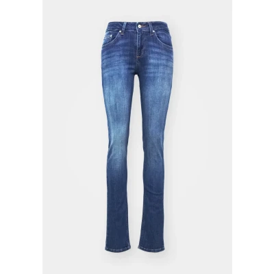Abbildung von LTB Fallon MID RISE Jeans Slim Fit darkblur denim, Damen, Größe: 24x32, Dark blur denim