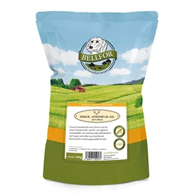 Abbildung von Bellfor Gesunder Hundesnack Hirsch Geweihe XXL 160 g