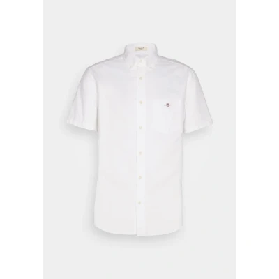Abbildung von GANT Oxford Shirt Hemd, Herren, Größe: Large, White
