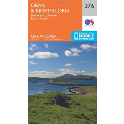 Abbildung von Oban and North Lorn (OS Explorer Map, Band 376)