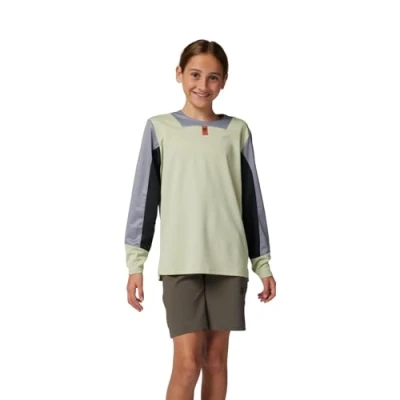 Abbildung von Fox Racing Unisex Kinder Langärmeliges Fahrradtrikot Junior Defend Cactus Ym T Shirt, M