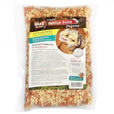 Abbildung von M&amp;S Reptilien Reptile Food Pogona 2000 ml