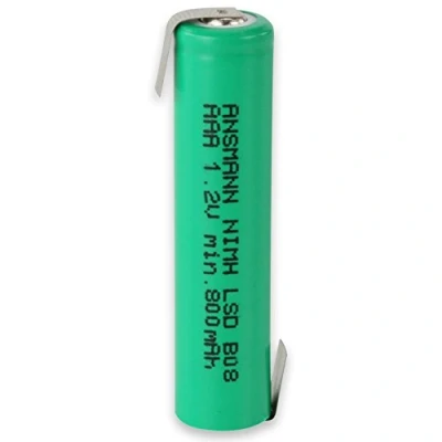 Abbildung von Ansmann 2311 3003, Wiederaufladbarer Akku, AAA, Nickel Cadmium (NiCd), 1,2 V, 800 mAh, 20 50 C