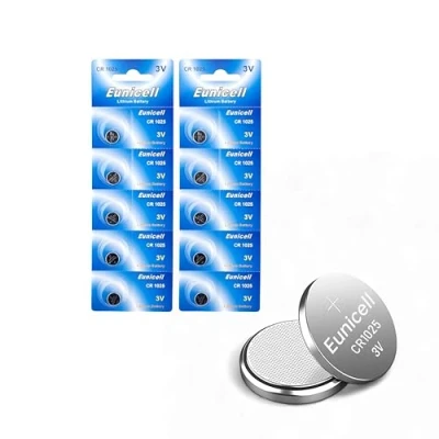 Abbildung von Eunicell CR1025 5033lc Lithium Blister Pack 3 V Volt Knopfzelle Batterien (10 PCS)